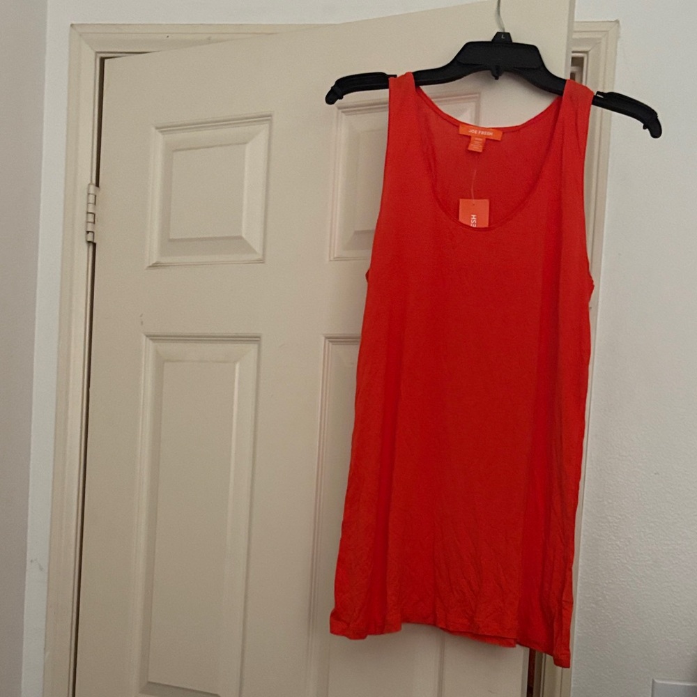 Orange Tank Top